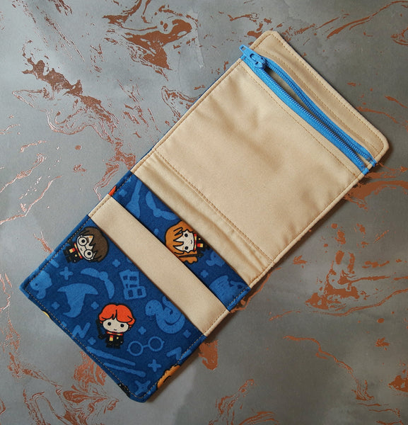 Wallet - Blue Character