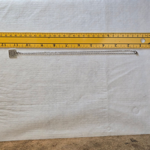 "Into The Forest I go To Lose My Mind & Find My Soul" Pendant Stainless Steel Chain R