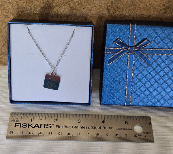 "Into The Forest I go To Lose My Mind & Find My Soul" Pendant Stainless Steel Chain R