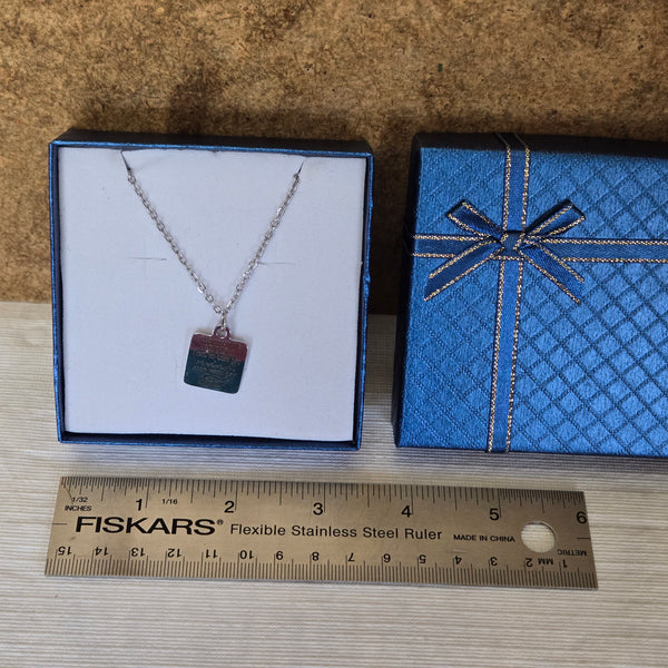 "Into The Forest I go To Lose My Mind & Find My Soul" Pendant Stainless Steel Chain R