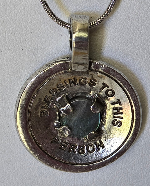 Natural Blessings Pendant w/Labradorite gemstone