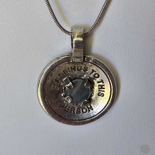 Natural Blessings Pendant w/Labradorite gemstone