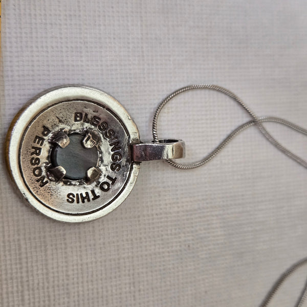 Natural Blessings Pendant w/Labradorite gemstone