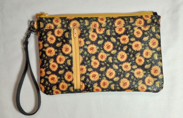 Sunflower Clutch & Strap